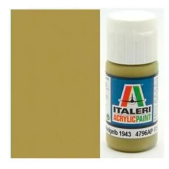 Italeri Flat Panzer Dunkelgelb 1943 (4796AP) – Matt páncélos sötétsárga makett festék 20ml kép