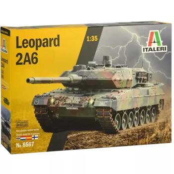Italeri 1/35 Leopard 2A6 tank makett kép
