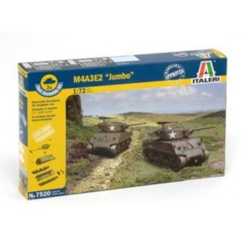 Italeri: M4A3E2 Jumbo tank makett, 1:72 kép