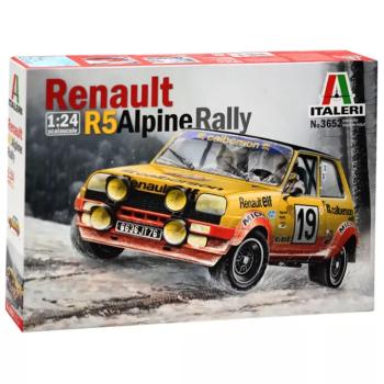 Italeri 1/24 Renault R5 Alpine Rally autómakett kép