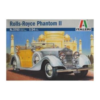 Italeri: Rolls Royce Phantom II luxusautó makett, 1:24