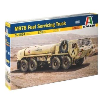 Italeri: Üzemanyag-kiszolgáló teherautó makett, 1:35 kép