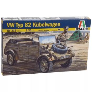 Italeri 1/35 VW Typ 82 Kübelwagen katonai jármű makett kép