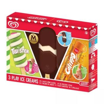 Játékfagyi-készlet (Twister, Magnum, Calippo) kép