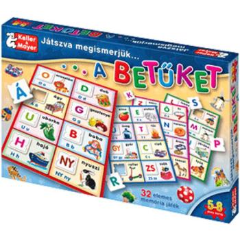 Játszva megismerjük a betűket társasjáték kép