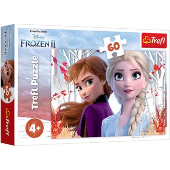 Jégvarázs 2: Anna és Elza varázslatos kalandja 60db-os puzzle - Trefl kép