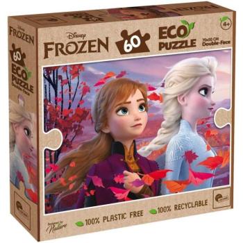 Jégvarázs 2 az 1-ben 60db-os Eco puzzle és színező 70x50cm - Lisciani kép