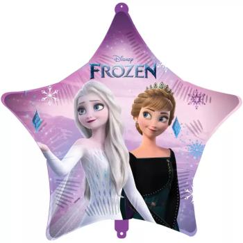 Jégvarázs 2 csillag alakú fólia lufi 46cm kép