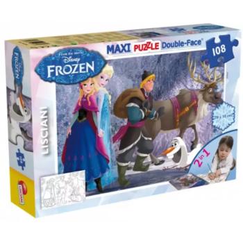 Jégvarázs csapat 2 az 1-ben 108db-os puzzle és színező 70x50cm - Lisciani kép