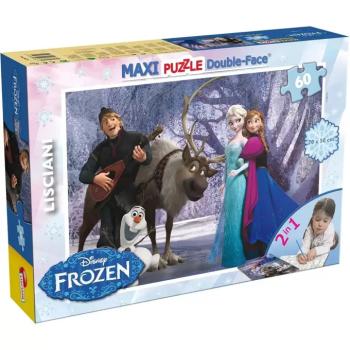 Jégvarázs Móka és zene 2 az 1-ben 60db-os maxi puzzle és színező 70x50cm - Lisciani kép