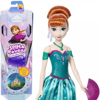 Jégvarázs: Varázslatos meglepetés Anna baba legyezővel - Mattel kép