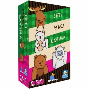 Jeti, maci, lavina társasjáték kép