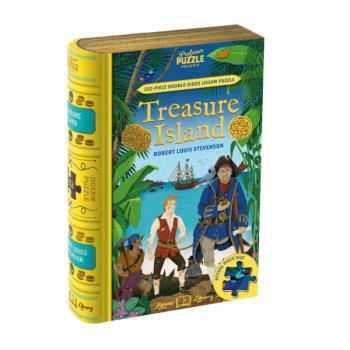 Jigsaw Library - A kincses sziget puzzle kép