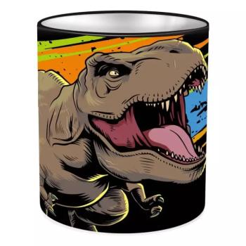 Jurassic World henger alakú fém asztali írószertartó 10x11cm kép