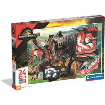 Jurassic World Maxi Super Color 24db-os puzzle - Clementoni kép