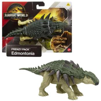 Jurassic World: Újjászületés Frenzy pack Edmontonia dinoszaurusz figura - Mattel kép
