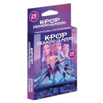 K-Pop démonvadászok gyűjthető matricák szupercsomagban - 5 x 5 db matrica kép