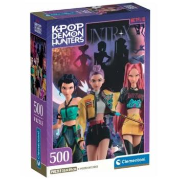 K-pop démonvadászok HunterX puzzle 500 db-os - Clementoni kép