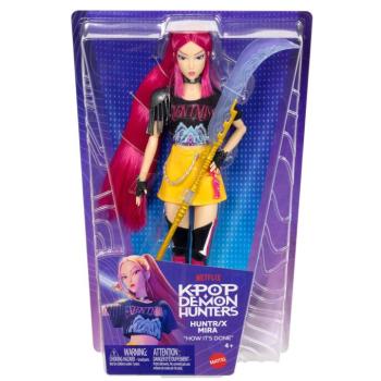 K-Pop Démonvadászok: Mira divatbaba fegyverrel – Mattel kép