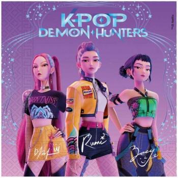 K-Pop Démonvadászok papírszalvéta szett - 2 rétegű, 33x33cm, 20db kép