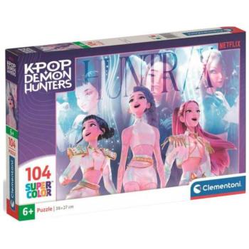 K-pop démonvadászok Super Color puzzle 104 db-os kép