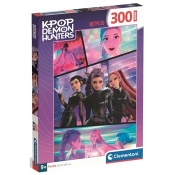 K-pop démonvadászok Super puzzle 300 db-os - Clementoni kép