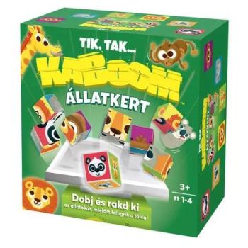 Kaboom Állatkert társasjáték kép