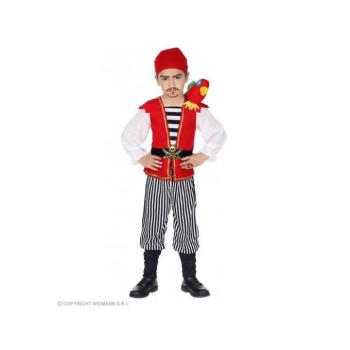 Kalóz fiú jelmez 104 cm-es méretben kép
