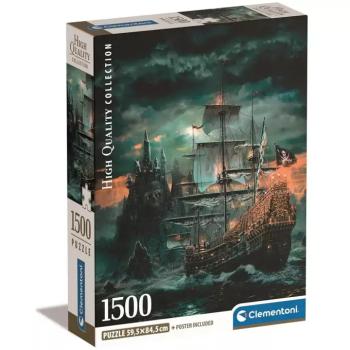 Kalózhajó 1500db-os HQC puzzle 59,5x84,5cm - Clementoni