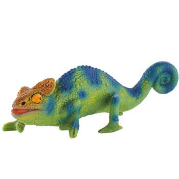 Kaméleon játékfigura kép
