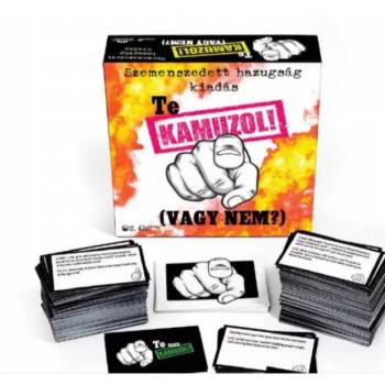 Kamuzol szemenszedett hazugság kiadás társasjáték kép