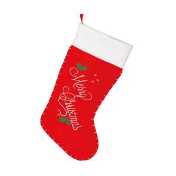 Karácsonyi zokni - Merry Christmas 70 cm kép