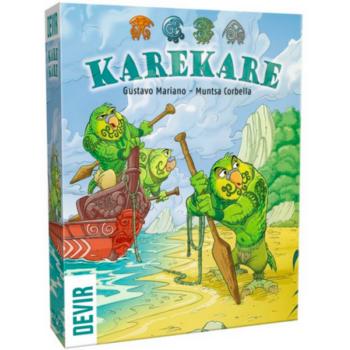 KAREKARE társasjáték, angol nyelvű kép