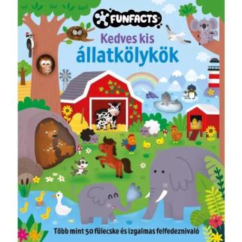 Kedves kis állatkölykök- interaktív könyv kép