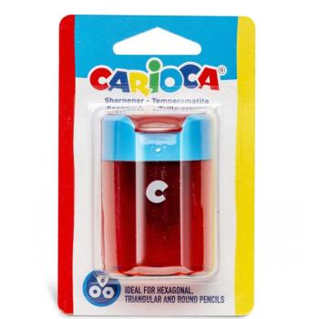 Két lyukú henger alakú hegyező - Carioca kép