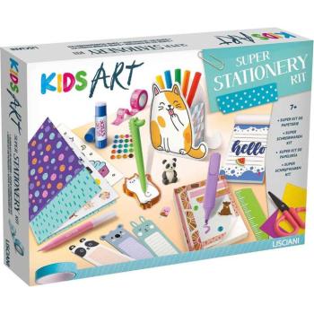 Kids Art: Super Stationery Kit kreatív játékszett - Lisciani kép