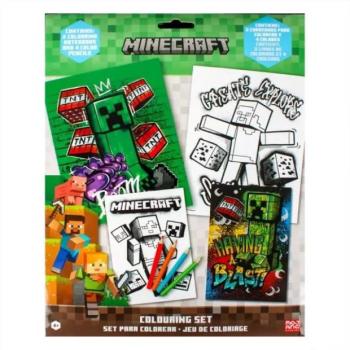 Kids Euroswan: Színező készlet, Minecraft kép