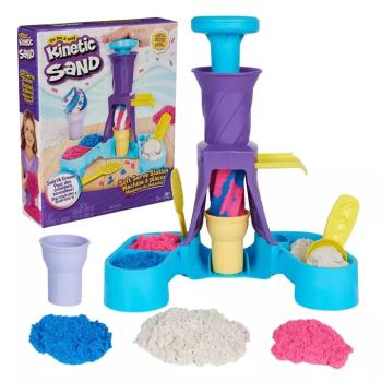 Kinetic Sand: Fagyikészítő homokgyurmás játékszett 396g - Spin Master kép
