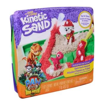 Kinetic Sand: Mancs Őrjárat Marshall homokgyurma játékszett - Spin Master kép