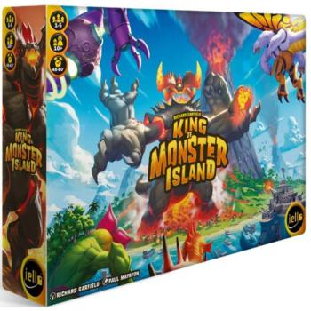 King of Monster Island társasjáték, angol nyelvű kép
