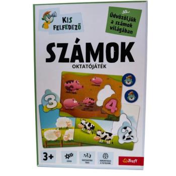 Kis felfedező: Számok oktatójáték új kiadás - Trefl kép