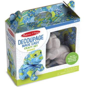 Kiskutya decoupage szett - Melissa & Doug kép