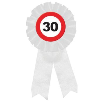 Kokárda 30. - piros/fehér kép