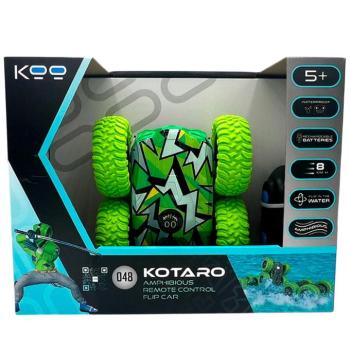 KOO: Kotaro 048 kétéltű kétoldalas távirányítós kaszkadőr autó 1/16 kép