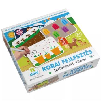Korai fejlesztés szett letörölhető filccel kép