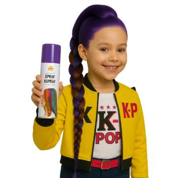KPop hajlakk 125 ml lila kép