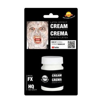 Krémes latex arcra - fehér 30 ml kép