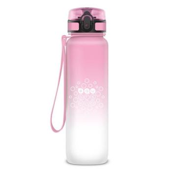 Kulacs ARS UNA műanyag matt BPA-mentes motivációs ombre 1000 ml Candy floss kép