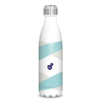 Kulacs duplafalú ARS UNA fém 500 ml csíkos kép