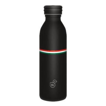 Kulacs duplafalú ARS UNA fém 600 ml Flag Black kép